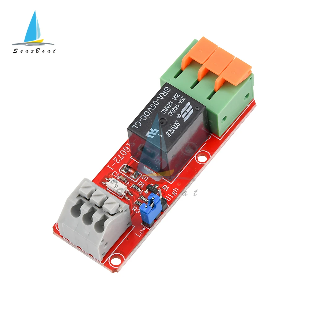 1 2 4 8 16 kanal 5V 20A Relais Modul Board Schild mit Optokoppler – Bild 2