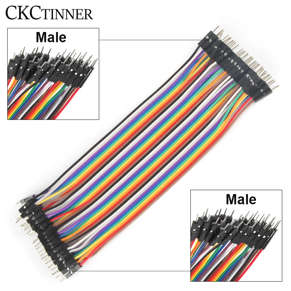 40PIN Kabel Dupont Linie 10cm 20cm 30cm Männlich zu Männlich Weiblich – Bild 2