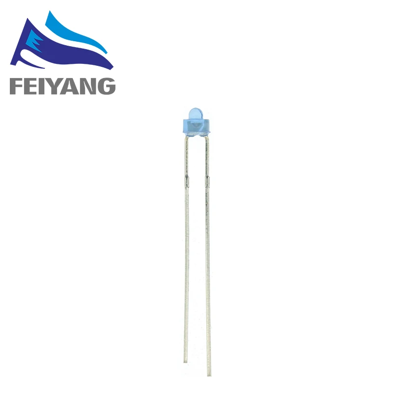 1,8mm LED Diode Licht Diffused Assorted Kit Grün Blau Weiß (30 Stück) – Bild 5