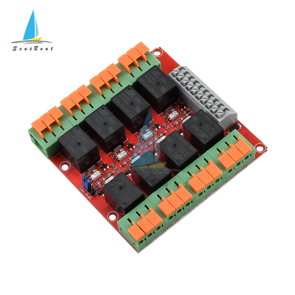 1 2 4 8 16 kanal 5V 20A Relais Modul Board Schild mit Optokoppler – Bild 5
