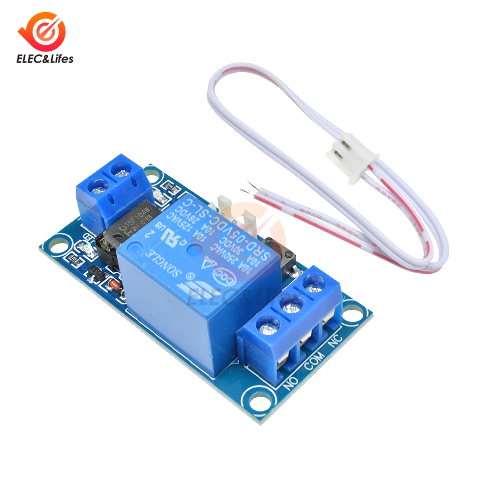 5V 12V 24V 1-Kanal-Relaismodul mit Schalter Kompaktes Design Einfach – Bild 6