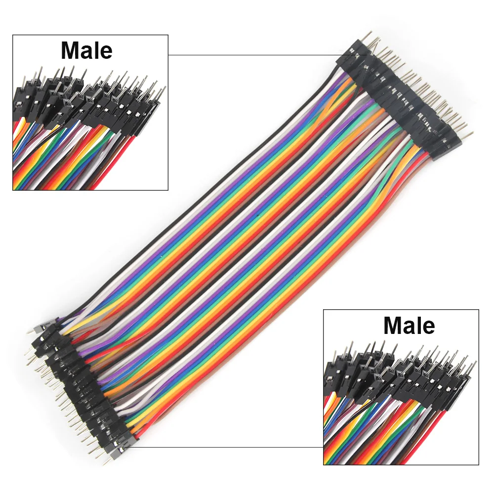 10/20/40PIN Kabel Dupont Linie 10 cm 20 cm 30 cm Stecker auf Stecker – Bild 3