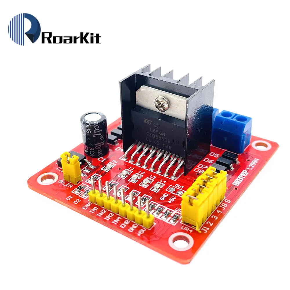 L298N DC Motor Treiber Modul Schrittmotor Dual H Brücke Max 20W 2A – Bild 2