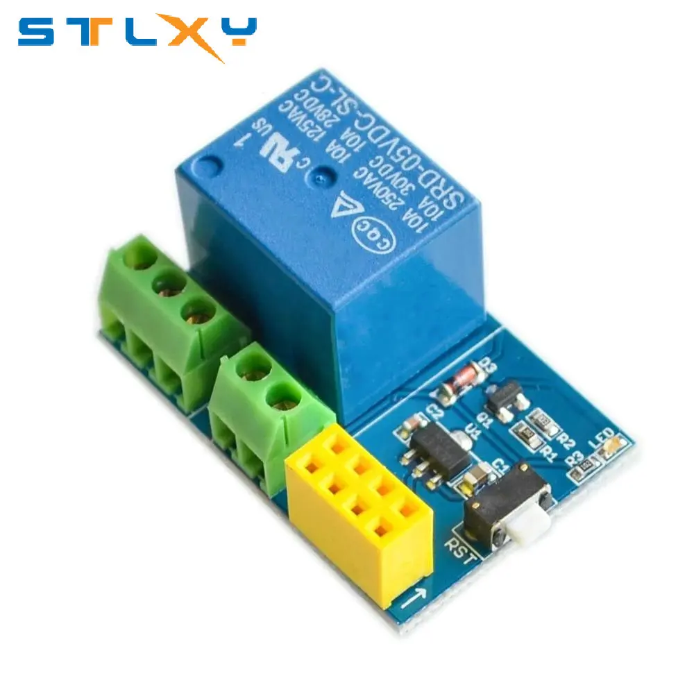 ESP01 ESP-01 Drahtloses WiFi-Modul ESP8266 ESP-01S 5V WiFi-Relaismodul IoT Smart Home Fernbedienungsschalter