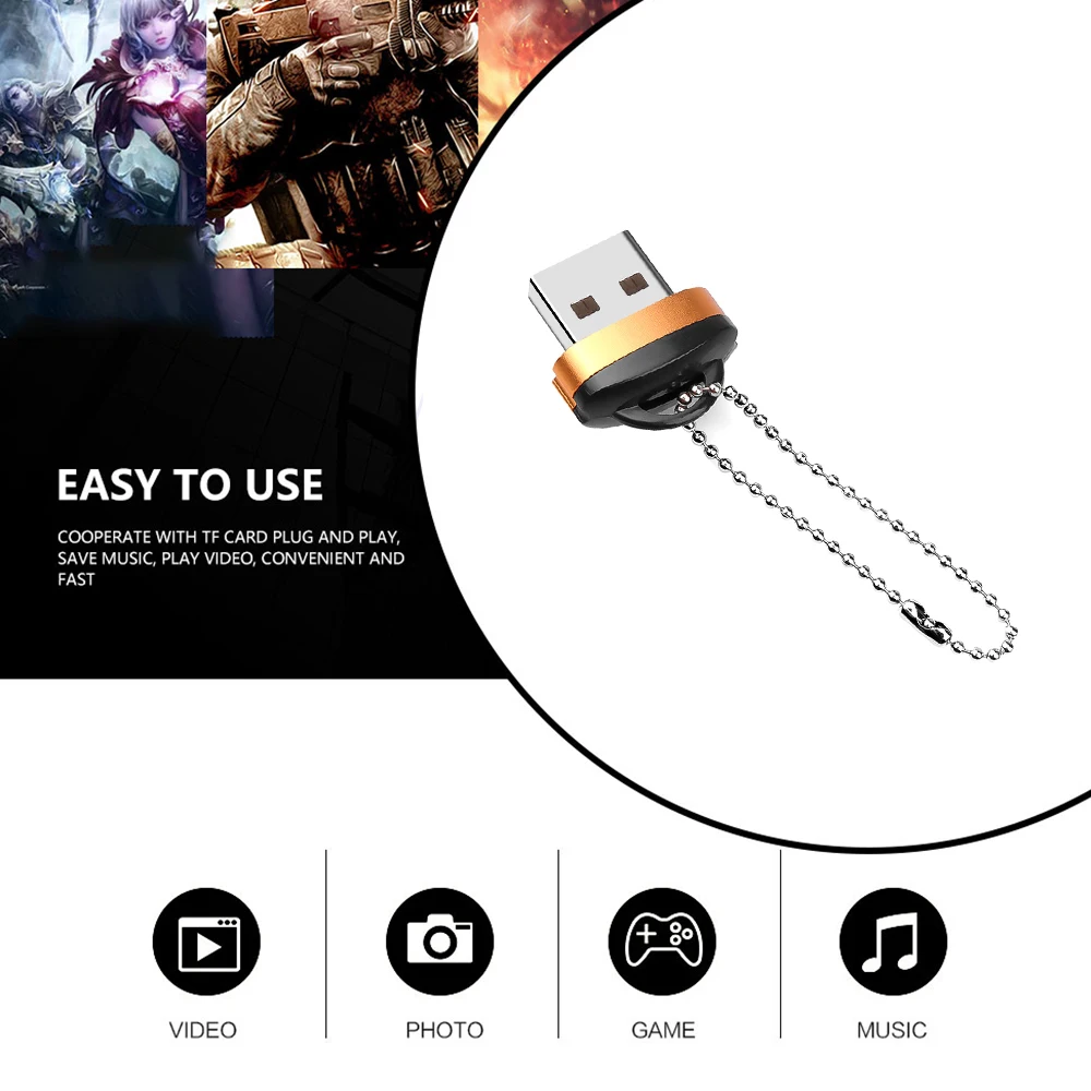 Mini USB Micro USB 2.0 Hochgeschwindigkeitsadapter SD/TF – Bild 5