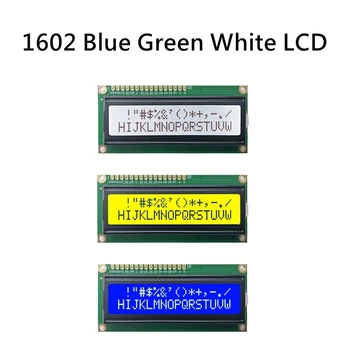 LCD1602 1602 Modul Blau/Grün Bildschirm IIC/I2C 16x2 Zeichen LCD Display Module.1602 5V Grün bildschirm