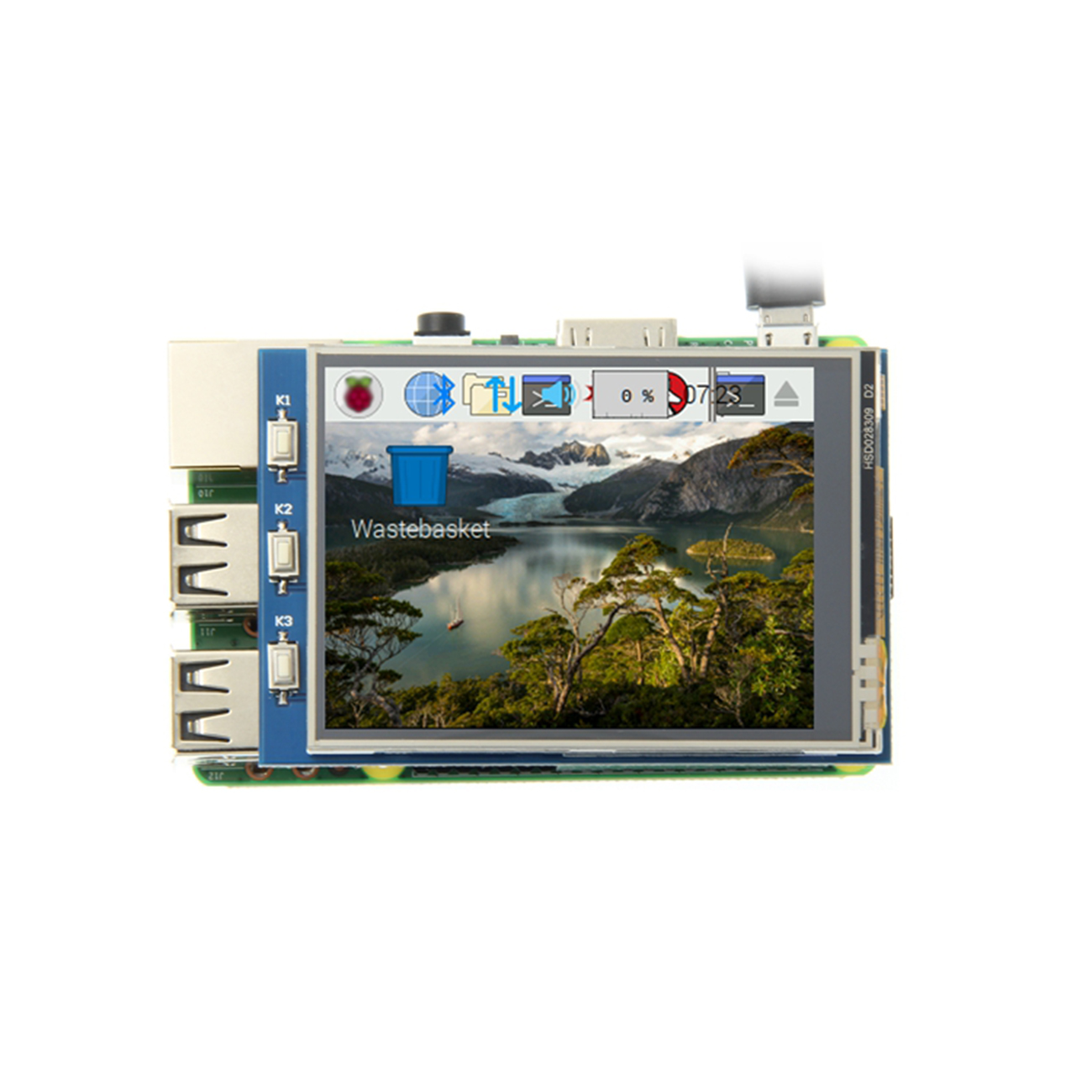 2,8 zoll Raspberry Pi Display Raspberry Pi Touchscreen SPI Display – Bild 4