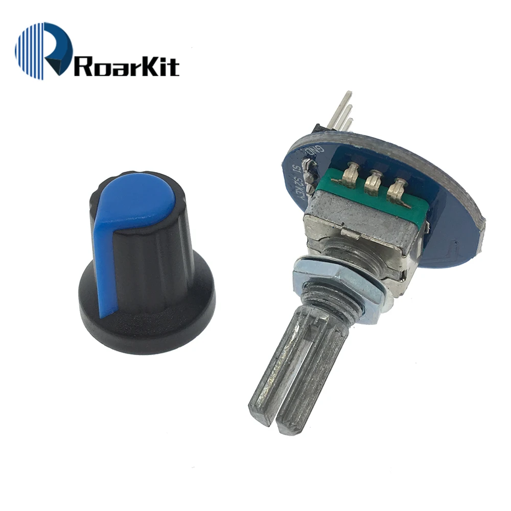 Rotierenden Potentiometer Knopf Kappe Digital Control Modul Drehgeber – Bild 4