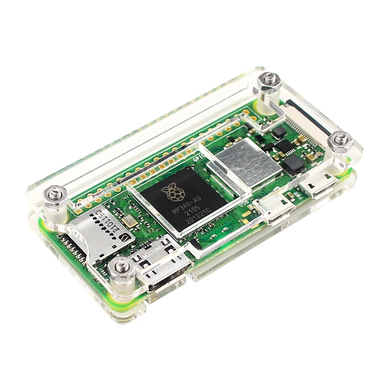 Raspberry Pi Zero 2 W Acrylgehäuse, transparente Schale – Bild 2