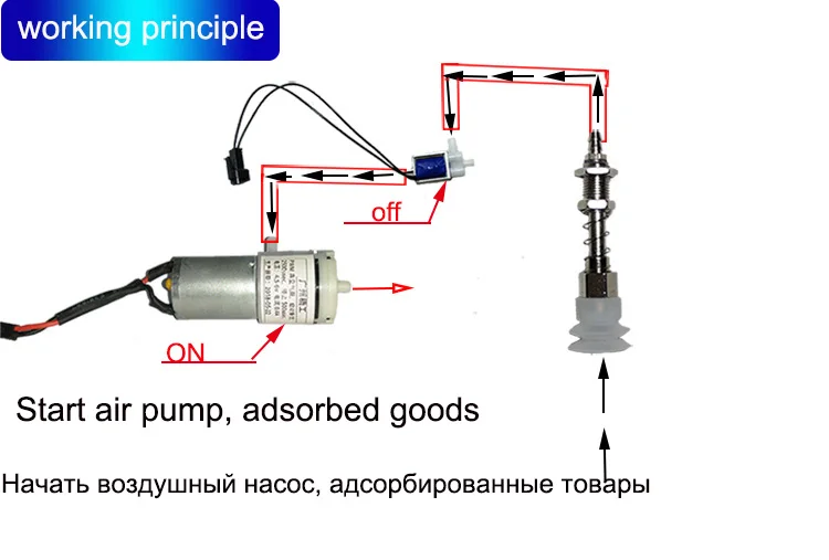 Roboterarm Luftpumpenventil PWM Elektronischer Schalter Controller – Bild 5