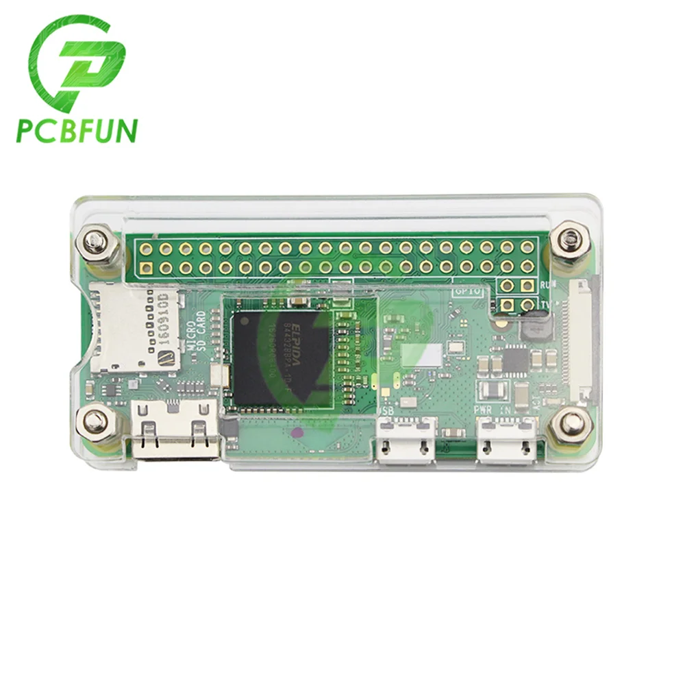 Raspberry Pi Zero 1,3/2/W/WH Acrylgehäuse, 3-Farben-Box, Gehäuse – Bild 3