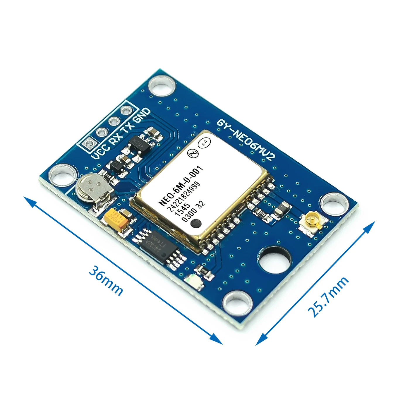GY-NEO6MV2 GY-NEO7MV2 GY-NEO8MV2 NEO-6M NEO-7M NEO-8M GPS-Modul – Bild 5