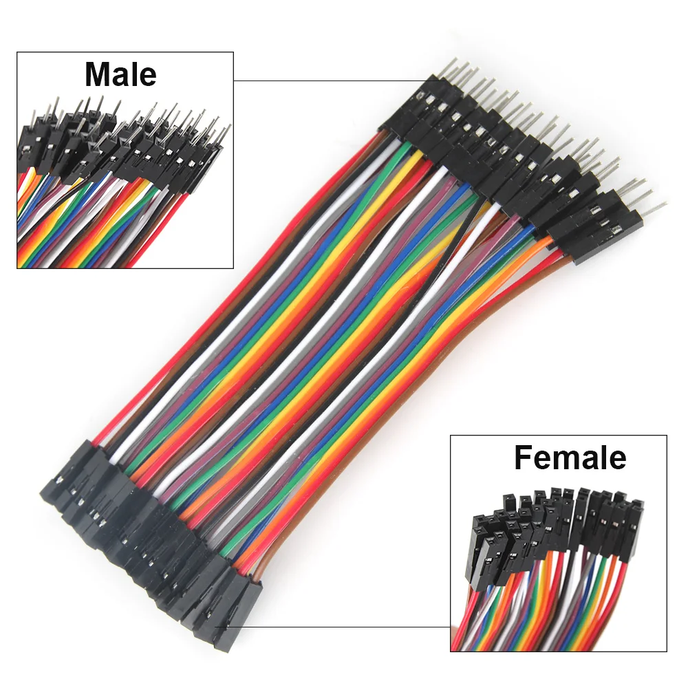10/20/40PIN Kabel Dupont Linie 10 cm 20 cm 30 cm Stecker auf Stecker – Bild 4