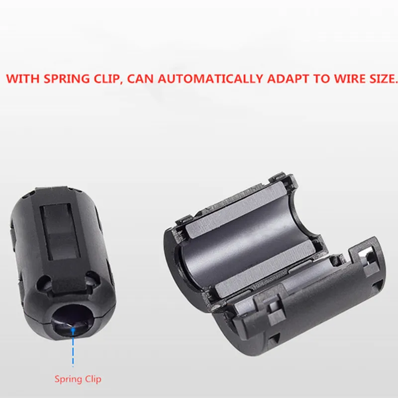 Ferrite Core Kabel Filter Nickel-Zink Noise Suppressor für EMI RFI – Bild 2