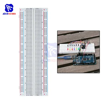 Diymore MB-102 830 Tie Points lötfreie Steckplatinen für Arduino Proto Shield Verteilungs