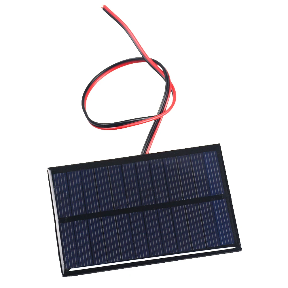 6V Solarpanel mit 30CM/100CM Kabel Mini-Solarsystem DIY – Bild 4