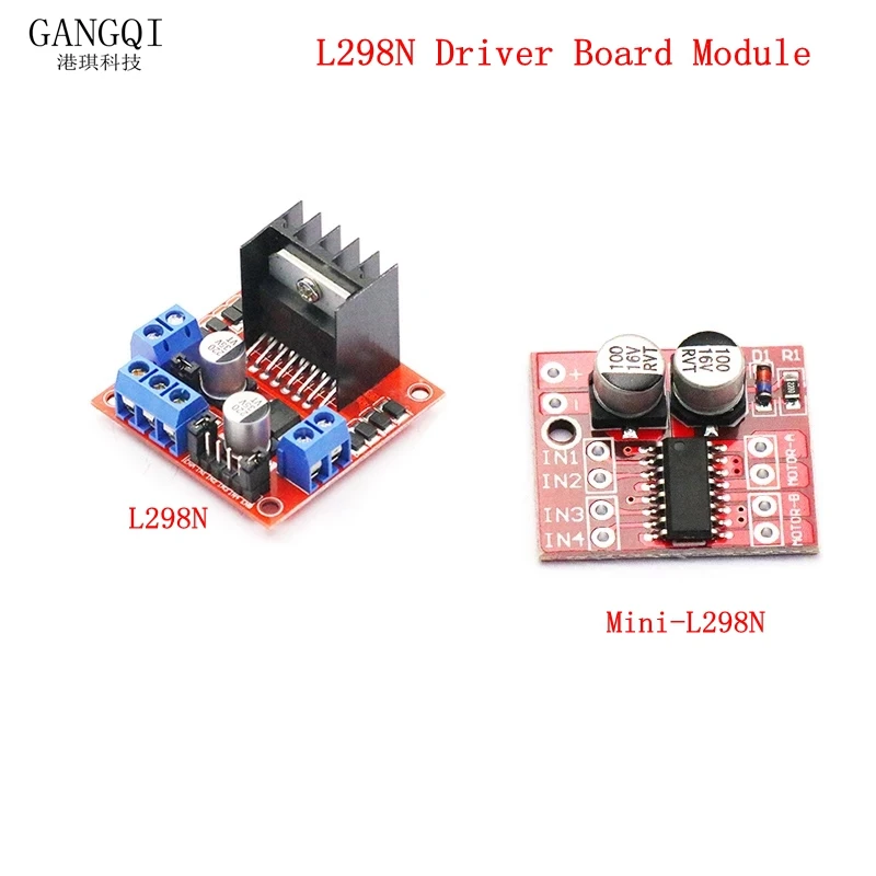 L298N Treiberplatine Modul L298N Schrittmotor Smart Car Roboter – Bild 2