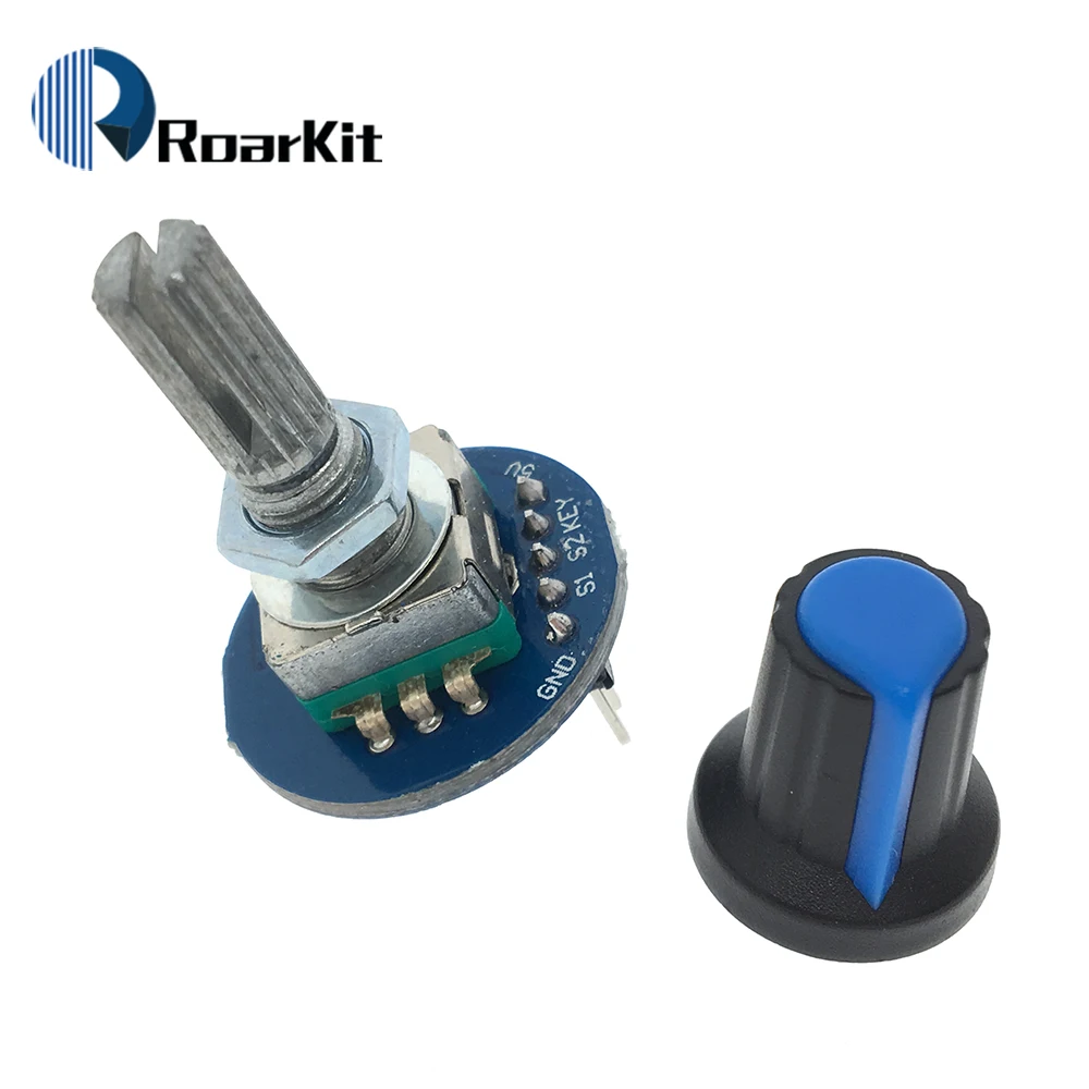 Rotierenden Potentiometer Knopf Kappe Digital Control Modul Drehgeber – Bild 5