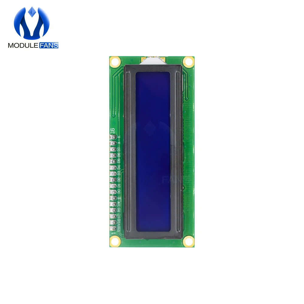 LCD1602 1602 LCD Display Modul Blau Gelb Grün Bildschirm 16x2 – Bild 4