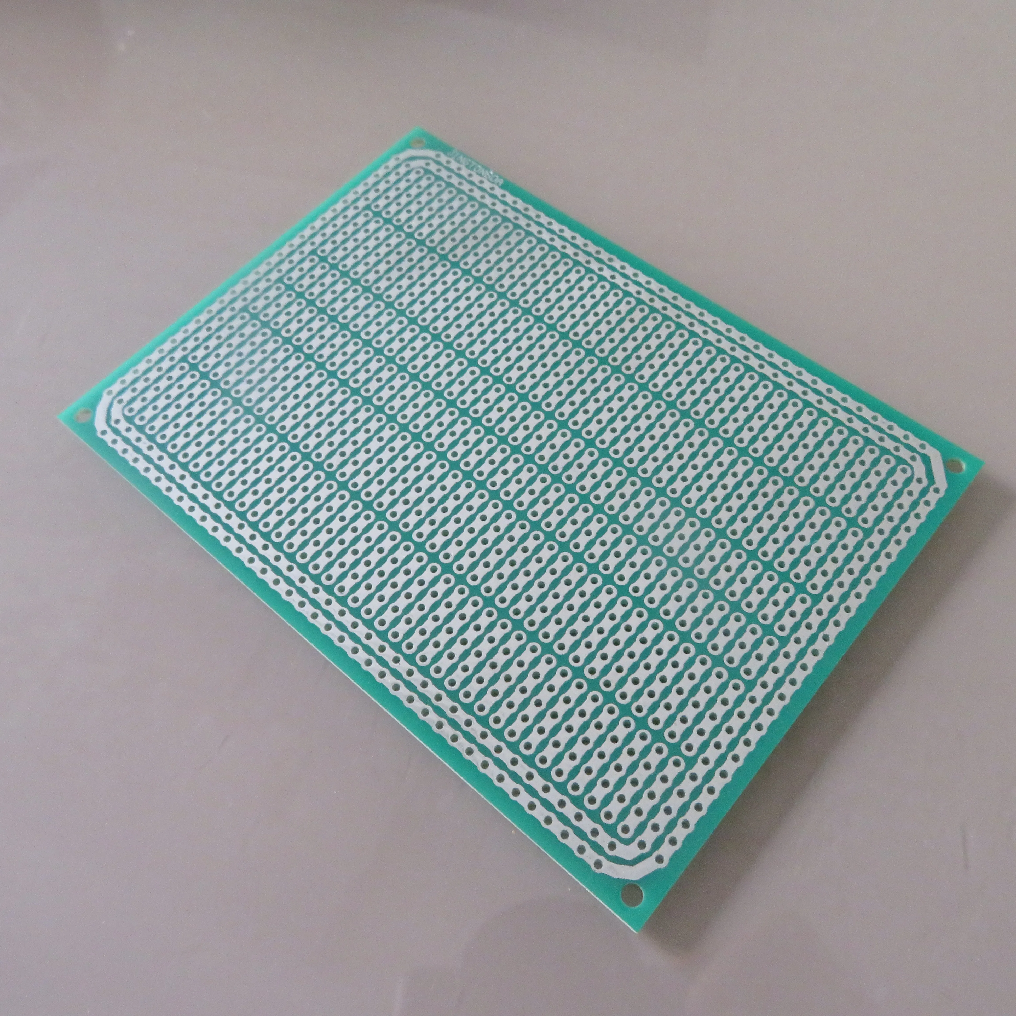 8x11 cm universal Stripboard Veroboard pcb 3/5er gemeinsame loch Prototyp Papier FR4 Fiberglas zinn (2 Stück)