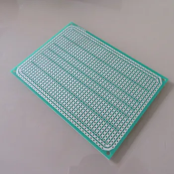 8x11 cm universal Stripboard Veroboard pcb 3/5er gemeinsame loch Prototyp Papier FR4 Fiberglas zinn (2 Stück)