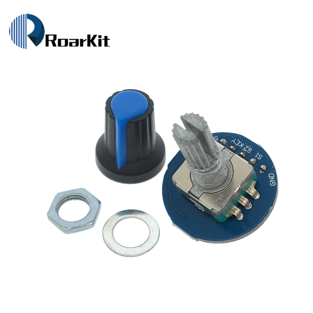 Rotierenden Potentiometer Knopf Kappe Digital Control Modul Drehgeber – Bild 2