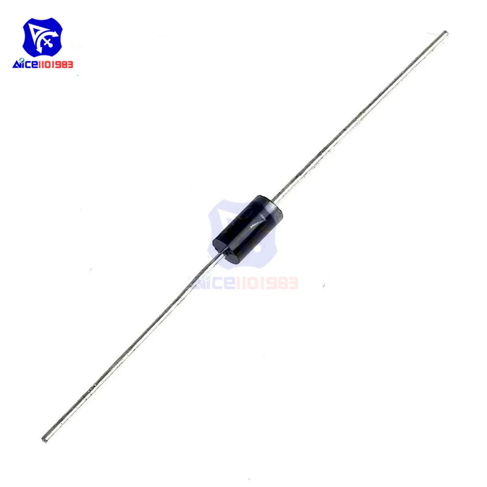 Diymore 100 Teile/los 1N4007 Diode, Diode Standard 1000V 1A Durch Loch – Bild 2