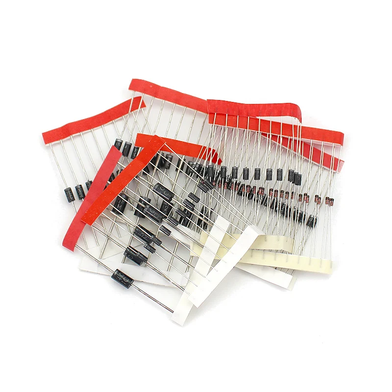 Gleichrichter Diode set pack 1N4148 1N4007 1N5819 1N5399 (100 Stück) – Bild 3