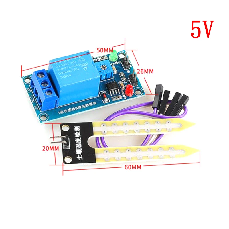Kapazitive Boden Feuchtigkeit Sensor Modul/Bodenfeuchte Digital – Bild 2