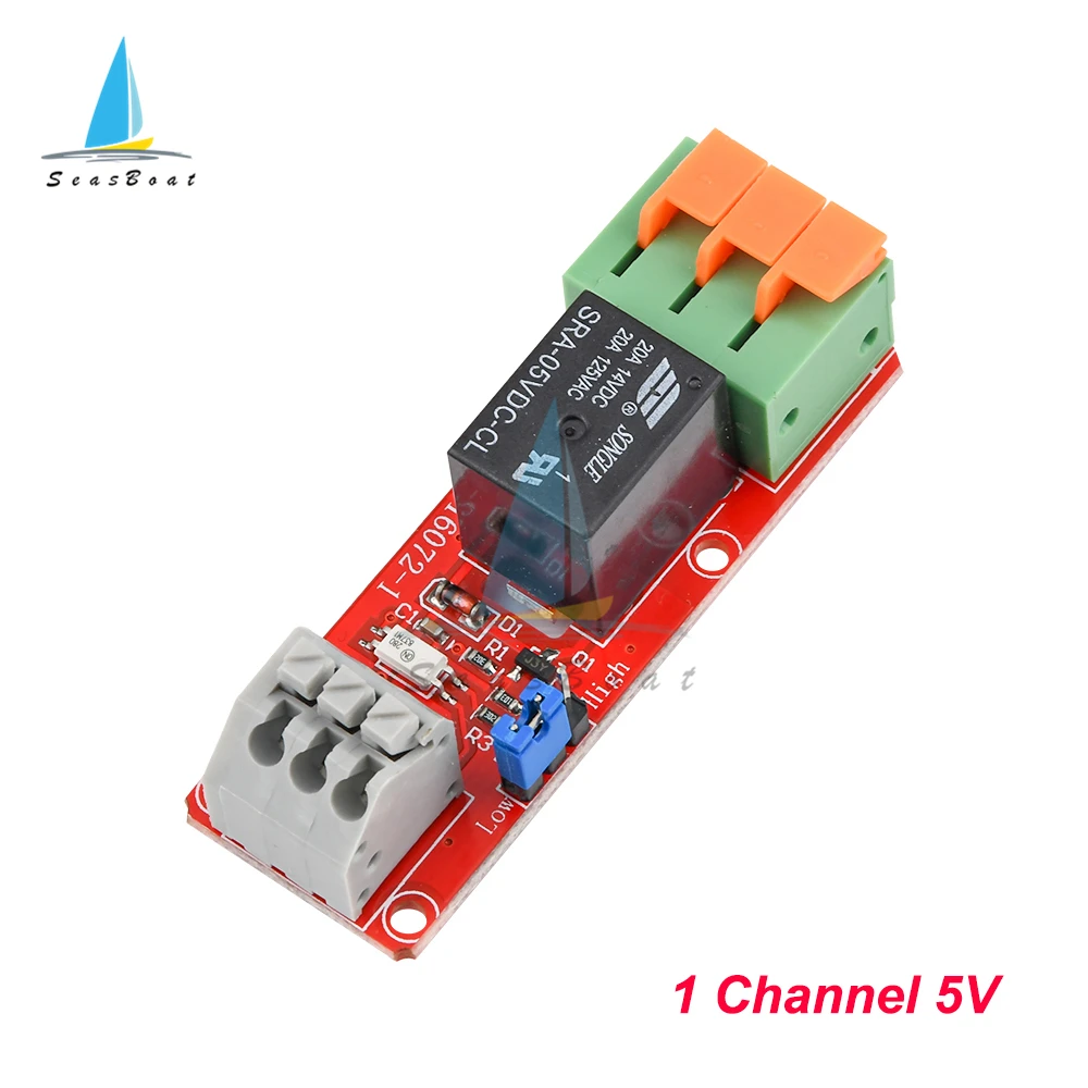 1 2 4 8 16 kanal 5V 20A Relais Modul Board Schild mit Optokoppler Unterstützung High und Low Level trigger