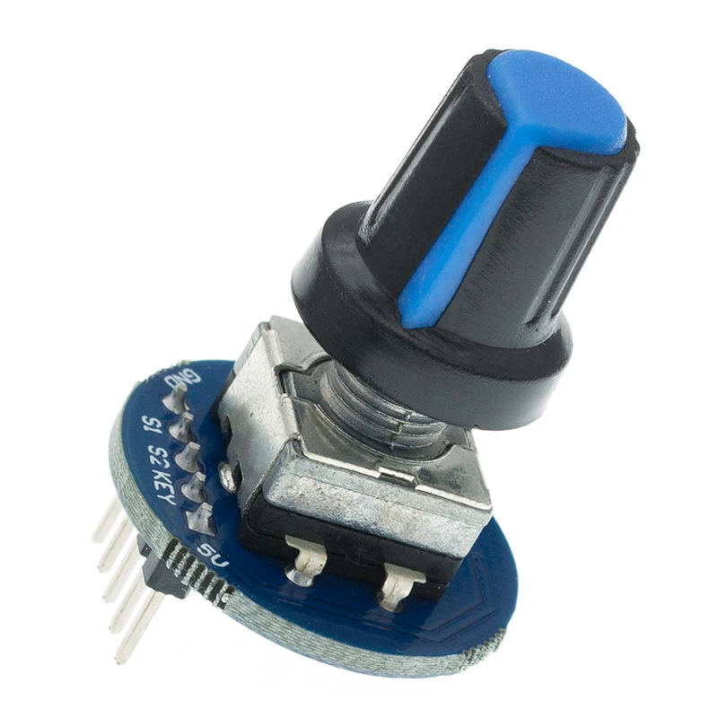Drehgebermodul für Arduino Brick Sensor Development, runde Audio-rotierende Potentiometer-Knopfkappe EC11
