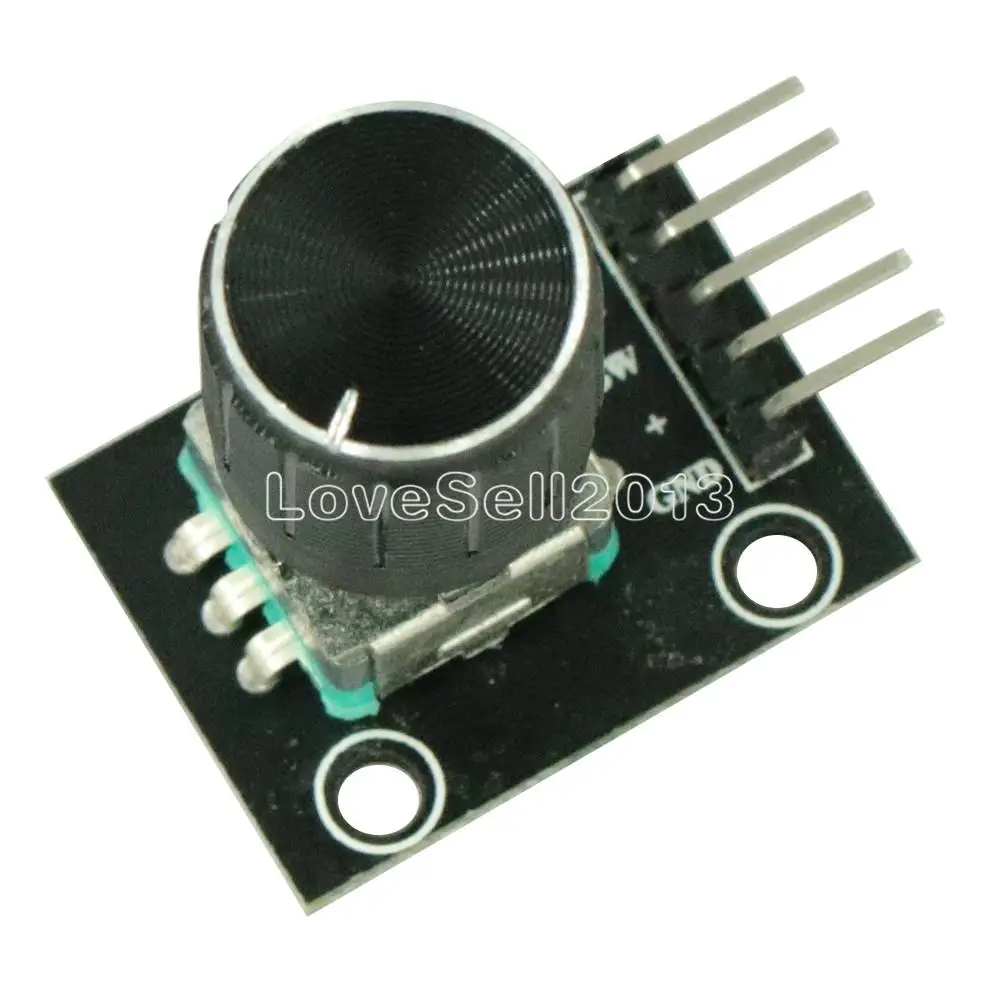 KY-040 360 Grad Rotary Encoder Modul mit 15 × 16,5mm Potentiometer Drehknopf Kappe für Arduino Brick Sensor