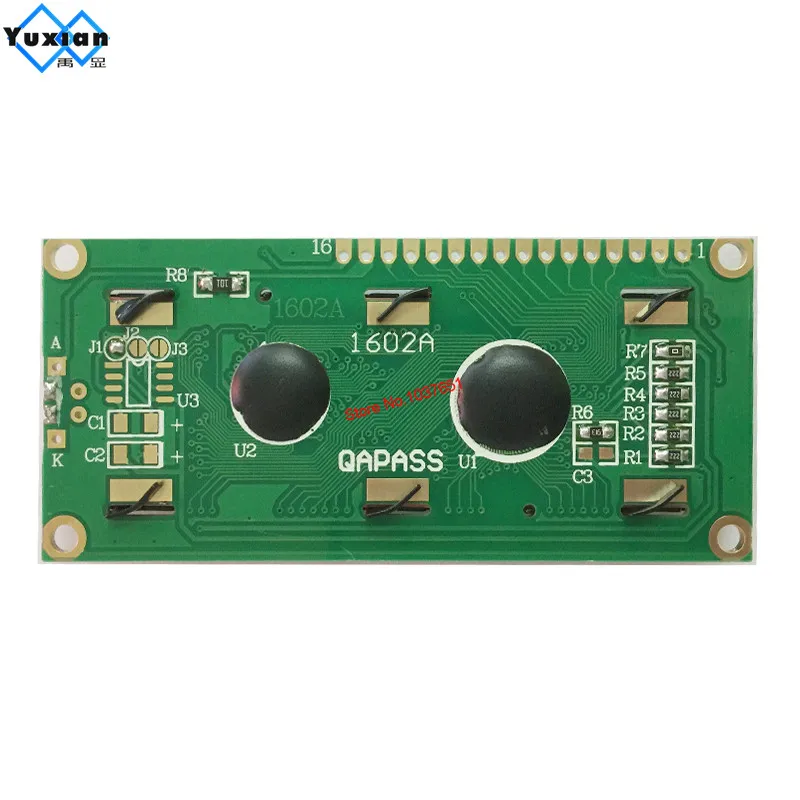 1602 16x2 LCD-Anzeigemodul I2C IIC-Platine I2C Kunststoff 3,3 V 5 V – Bild 2