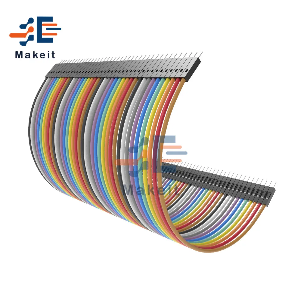 40 Pin Dupont Linie 10CM 20CM 30CM 40CM Männlich zu Weiblich/Männlich – Bild 2