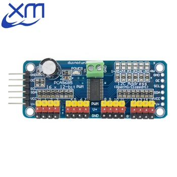 16-Kanal-12-Bit-PWM/Servo-Treiber-I2C-Schnittstelle PCA9685-Modul