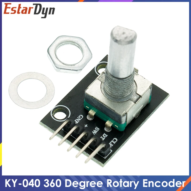 KY-040 360 grad drehgeber modul für modul potentiometer digital impuls ausgang mcu