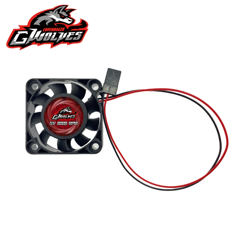 RC-Lüfter 25/30/35/40/50 mm 8000 U/min 5 V-7 V DC Hochwind-Kühlmotor – Bild 5
