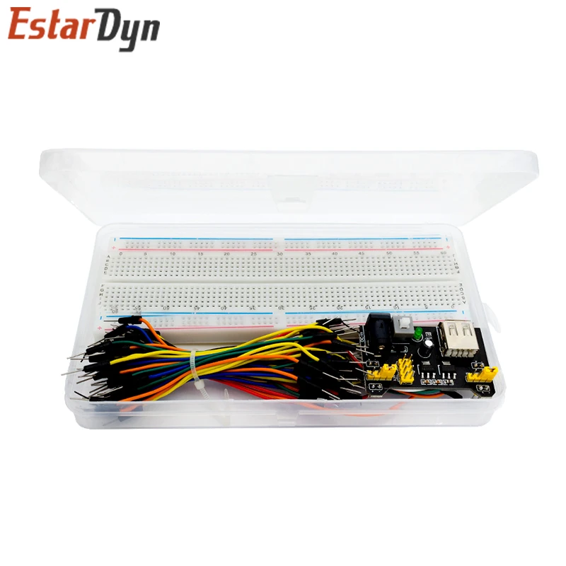 3,3 V/5 V MB102 Breadboard-Leistungsmodul + MB-102 830 Punkte – Bild 3