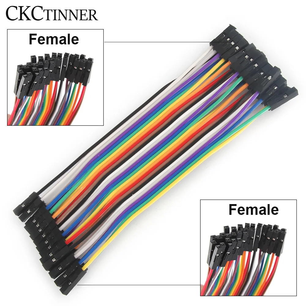 40PIN Kabel Dupont Linie 10cm 20cm 30cm Männlich zu Männlich Weiblich – Bild 3