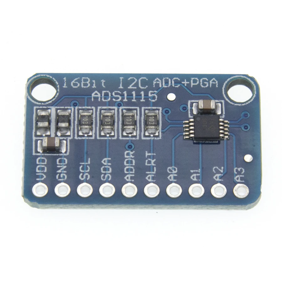 16-Bit-I2C ADS1115-Modul ADC 4-Kanal mit Pro Gain-Verstärker – Bild 5
