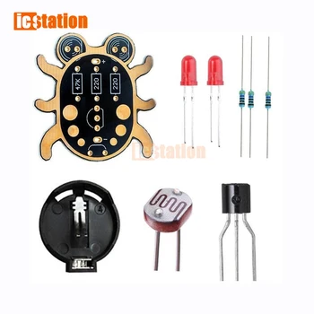 Weevil Auge Elektronische Diy Kit Anfänger Lernen Zu Löten Spaß Kit Handgemachte Geschenk Fit für Student