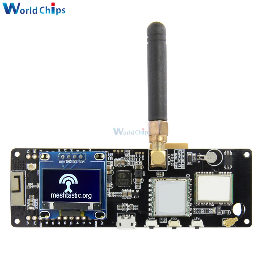 ESP32 WiFi Bluetooth Modul LoRa GPS NEO-6M SMA mit 0,96 Inch OLED – Bild 3