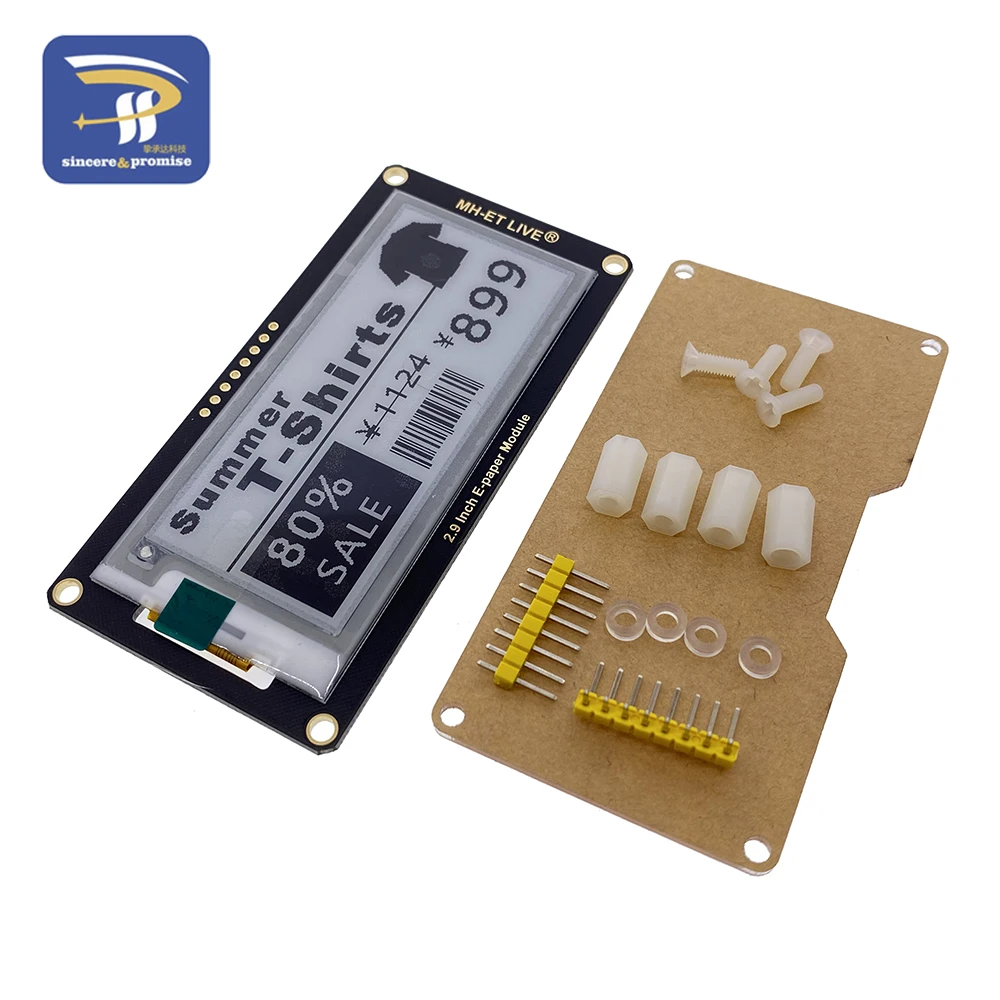 2.9 "2,9 Inch Epaper Modul E-papier E-Tinte EInk Display Bildschirm – Bild 6