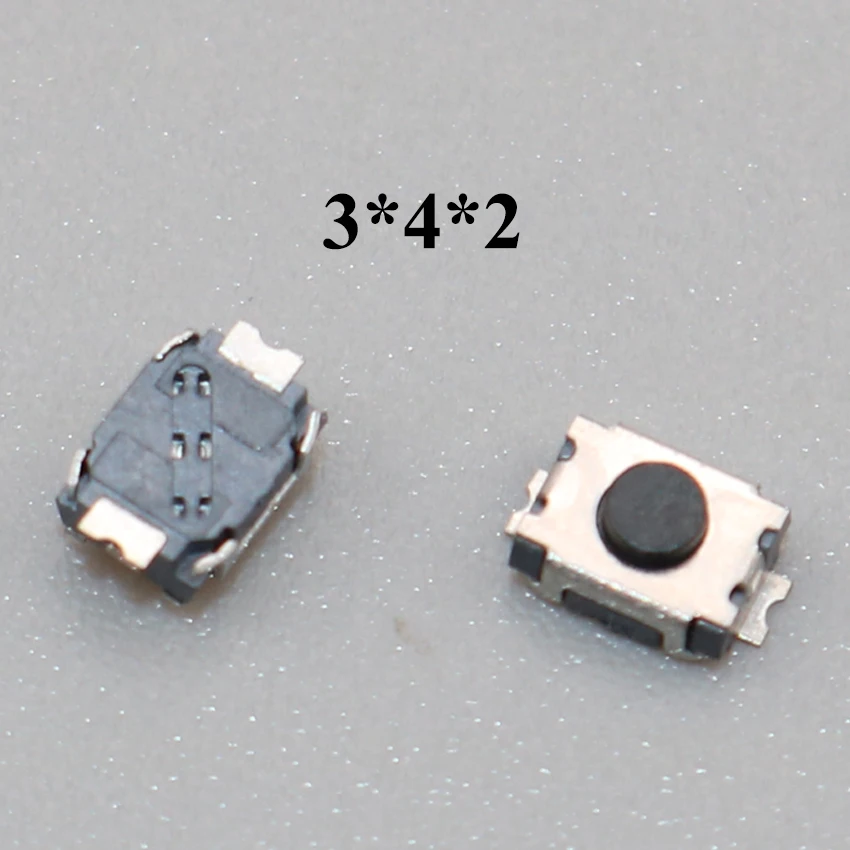 SMD 2 4 Pin 3x4mm 3x6mm 4x4mm Tactile Tact push Button (10 Stück) – Bild 5