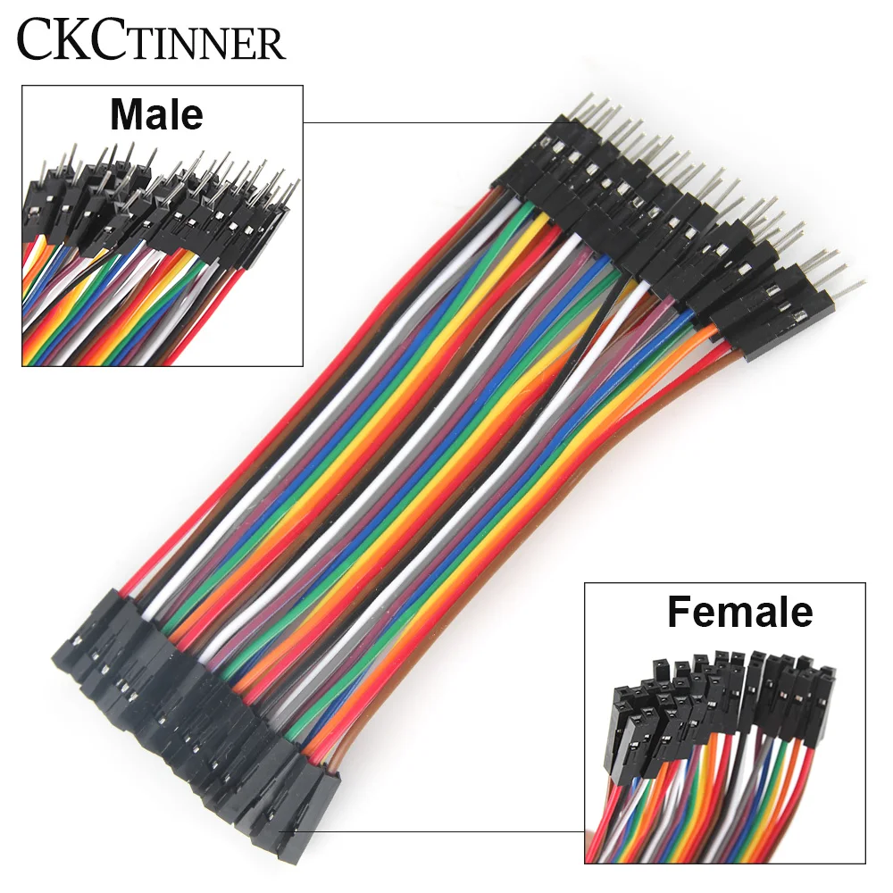 40PIN Kabel Dupont Linie 10cm 20cm 30cm Männlich zu Männlich Weiblich – Bild 4