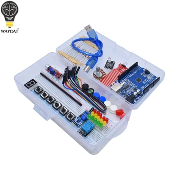 Starter Kit für Arduino Uno R3 Breadboard Basic, einfaches Lernset