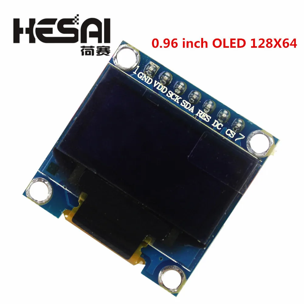 0,96 Zoll oled weißes Anzeige modul x 64 oled spi 7pin Treiber chip – Bild 2