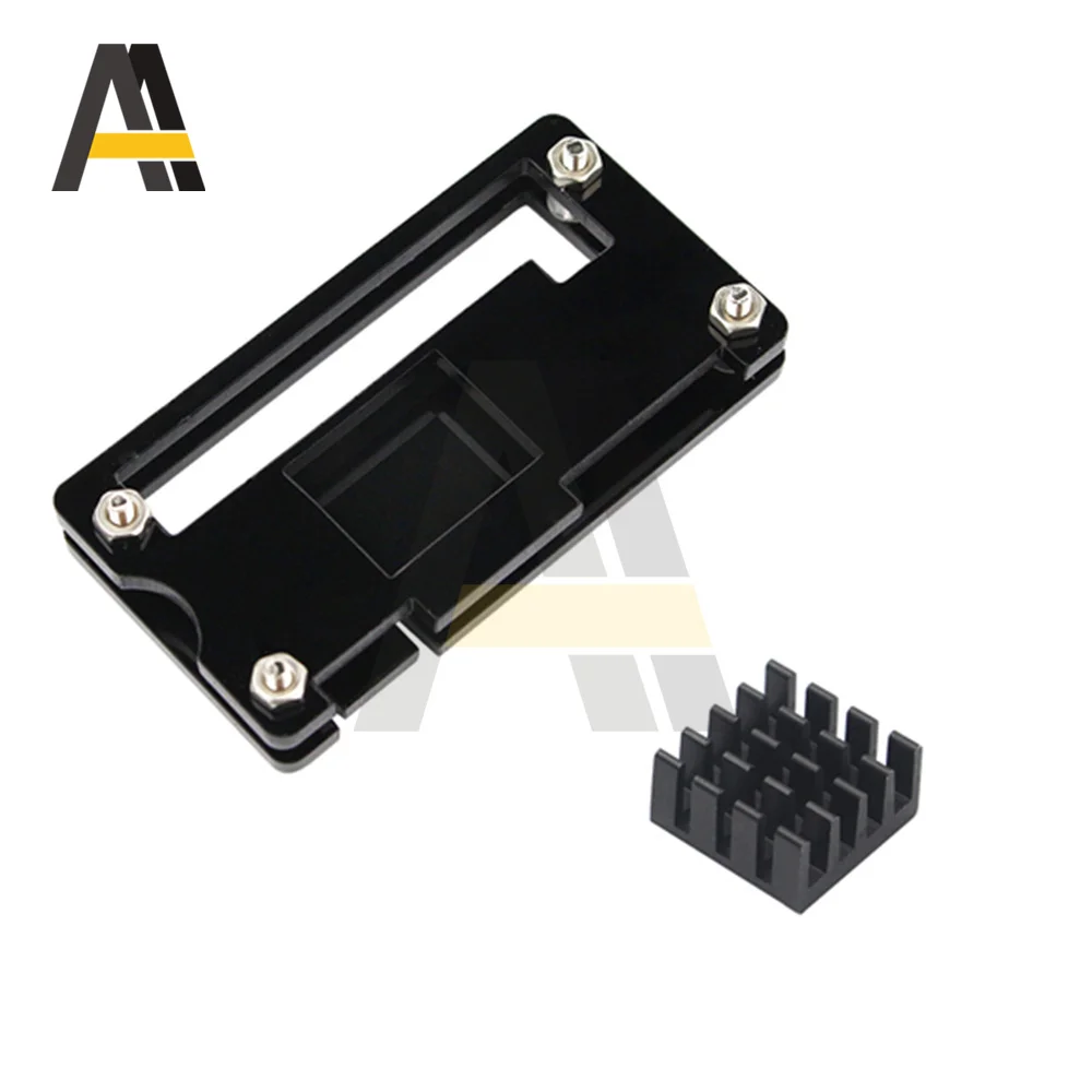 Raspberry Pi Zero 1,3/2/W/WH Acrylgehäuse + Kühlkörper für Raspberry – Bild 4