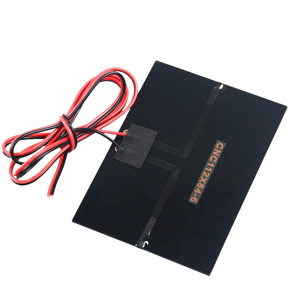 6V Solarpanel mit 30CM/100CM Kabel Mini-Solarsystem DIY – Bild 6