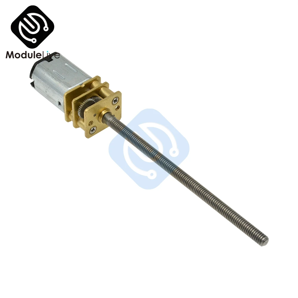 Gleichstrommotor 3V/6V/12V N20 Mini Micro Metallgetriebemotor – Bild 5